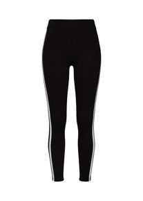 Vila, Damen Hose 'Viodina', Schwarz / Weiß