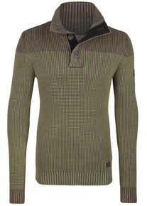 PETROL INDUSTRIES, Herren Strickpullover, Gr&uuml;n