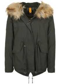 Blonde No.8 BLONDE No. 8, Damen Parka 'Z&Uuml;RS 316', Dunkelgr&uuml;n