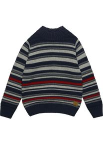 Esprit, Pullover, Nachtblau / Graumeliert / Dunkelrot
