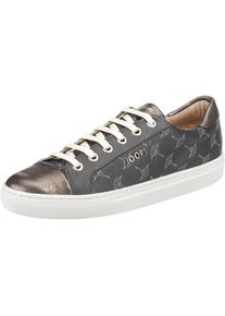 JOOP!, Damen Sneakers 'Coralie', Basaltgrau / Wei&szlig;