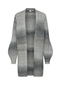GAP, Damen Cardigan 'TEXTURE OPEN 3RD', Dunkelgrau