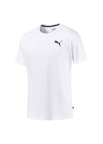 Puma, Herren T-Shirt 'Essentials', Schwarz / Wei&szlig;