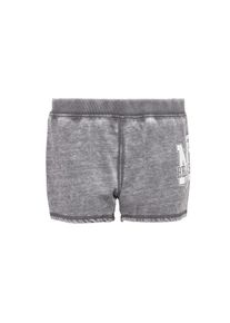 Q/S Designed By, Damen Shorts, Graumeliert / Wei&szlig;