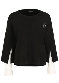 Apart, Damen Pullover, Schwarz / Weiß