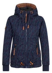 Naketano, Damen Jacket 'Gleitgelzeit', Navy / Mischfarben