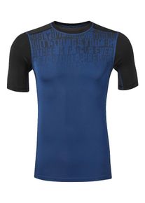 Reebok, Herren Shirt, Dunkelblau / Schwarz