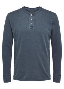 Selected Homme, Herren T-Shirt, Blaumeliert