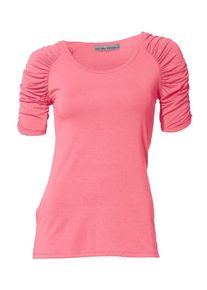 Heine, Damen Rundhalsshirt, Rosa