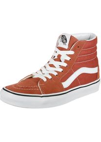 Vans, Herren Sneaker 'SK8-HI', Dunkelorange / Weiß