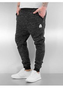 Just Rhyse, Herren Jogginghose 'Rainrock', Schwarz