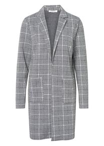 Pieces, Damen Blazer, Grau / Schwarz / Wei&szlig;