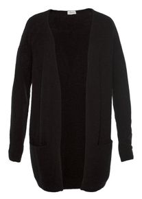 Boysen's BOYSEN'S, Damen Strickjacke, Schwarz