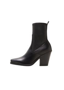 Mango, Damen Halbstielfel 'Tierra', Schwarz