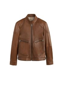 Mango Man, Herren Blouson 'Biker', Bronze