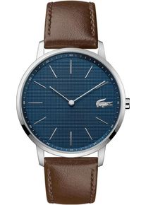 Lacoste, Herren Uhr 'Moon, 2011003', Dunkelblau / Braun / Silber