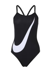 Nike Swim, Damen Badeanzug, Schwarz / Weiß