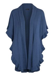 Apart, Damen Strickcape, Himmelblau