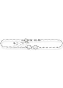 Thomas Sabo, Damen Fußkette 'AK0001-051-14-L27v', Silber / Weiß