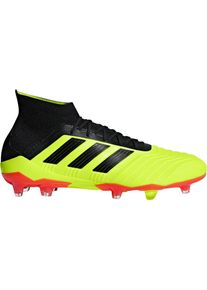 adidas Performance, Herren Fußballschuhe 'PREDATOR 18.1 FG', Neongelb / Rot / Schwarz