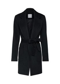Pieces, Damen Mantel, Schwarz