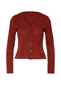 Only, Damen Strickjacke 'onlALBA', Rostrot