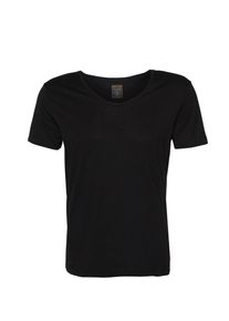 Review, Herren BASIC V-Neck, Schwarz