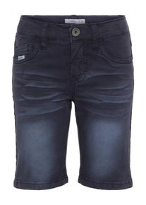 name it, M&auml;dchen Slim Fit Super Stretch Shorts, Nachtblau