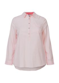 sheego, Damen Tunika, Rosa / Wei&szlig;