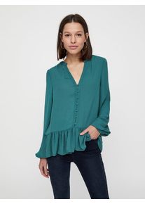 V&eacute;ro Moda VERO MODA, Damen Bluse, Smaragd