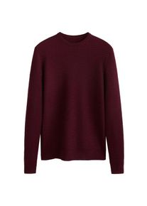 Mango Man, Herren Pullover 'Basket', Rubinrot