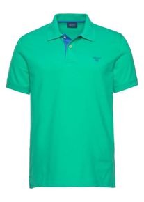 Gant, Herren Poloshirt, Rauchblau / Jade