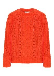 name it, M&auml;dchen Pullover, Rot
