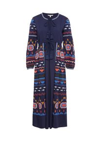 Tom Tailor Denim, Damen Kleid, Nachtblau / Mischfarben
