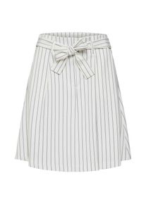 Vila, Damen Rock 'VIPINTRI HW SKIRT', Schwarz / Weiß