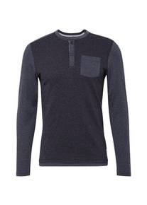 Tom Tailor, Herren Shirt, Kobaltblau / Taubenblau