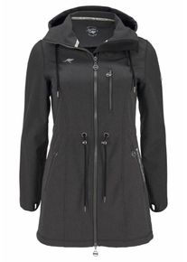 Kangaroos, Damen Softshelljacke, Anthrazit