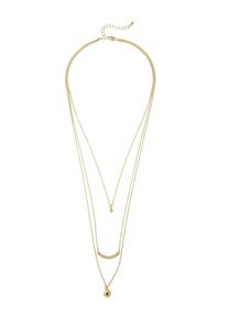 Pieces, Damen Schmuck 'PCSELANA COMBI NECKLACE', Gold