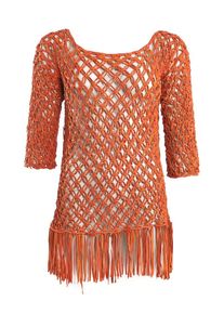 Maze, Damen Top 'Casale', Dunkelorange