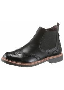 s.Oliver RED LABEL, Damen Chelseaboots, Schwarz