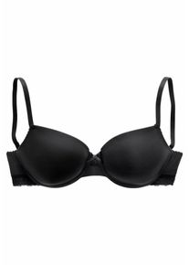s.Oliver RED LABEL, Damen Bodywear Schalen-BH mit Bügel, Schwarz