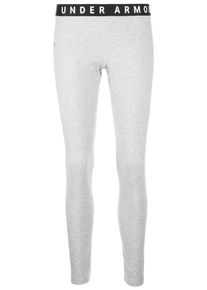 Under Armour, Damen Trainingstight, Graumeliert / Schwarz / Weiß