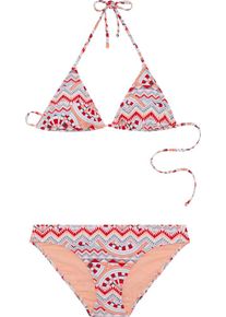 Chiemsee, Damen Bikini 'LANA', Hellblau / Koralle / Rot