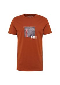Review, Herren Shirt 'CN BAND TEE', Dunkelorange