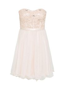 VM Vera Mont, Damen Cocktailkleid, Creme