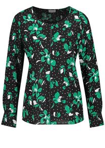 Gerry Weber, Damen Bluse, Mischfarben / Schwarz