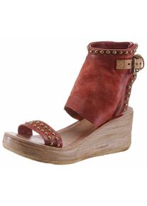 A.S.98, Damen Schaftsanda, Braun / Rostbraun