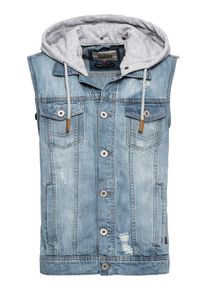 Blend, Herren Weste, Blue Denim