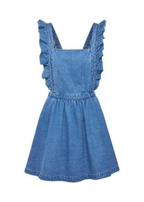 Review, Damen Latzkleid 'CROSSBACK DENIM', Blue Denim