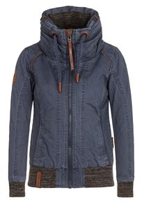 Naketano, Damen Jacket 'Wonderwaffel Nein Nein Nein', Dunkelblau